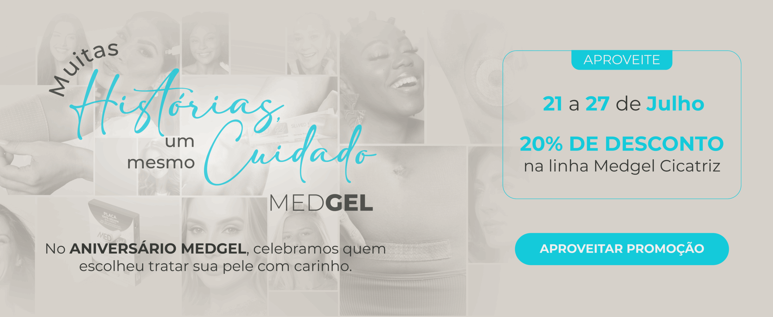Banner Aniversário Medgel